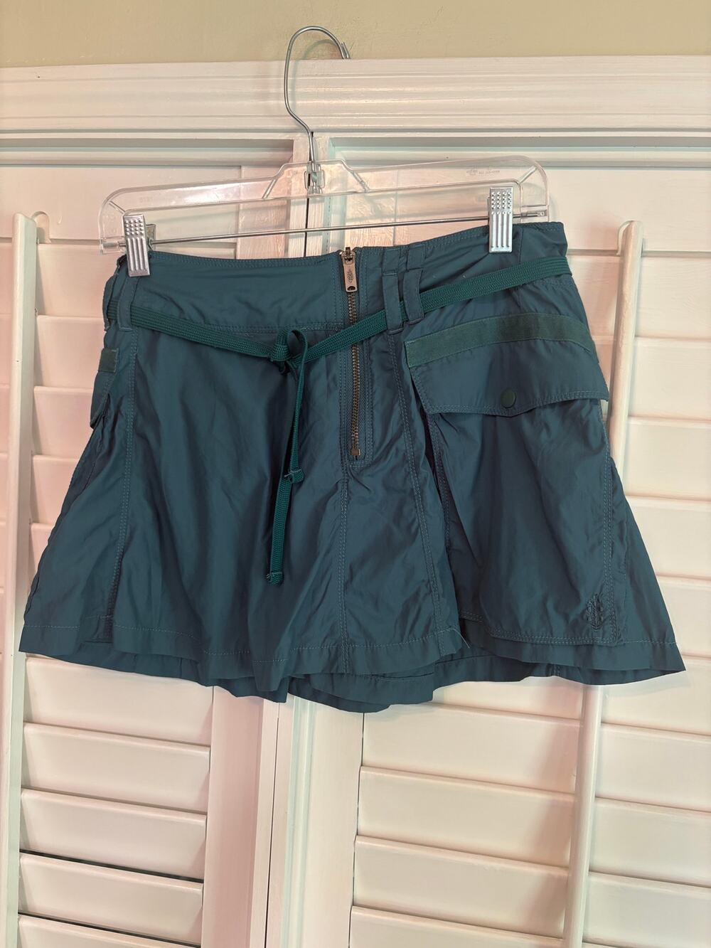Free People Teal Skort Size Small